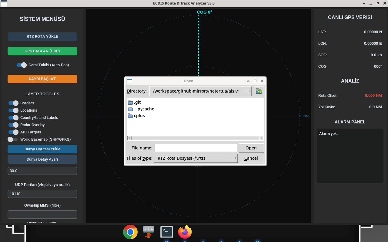 ais v1 ecdis desktop context